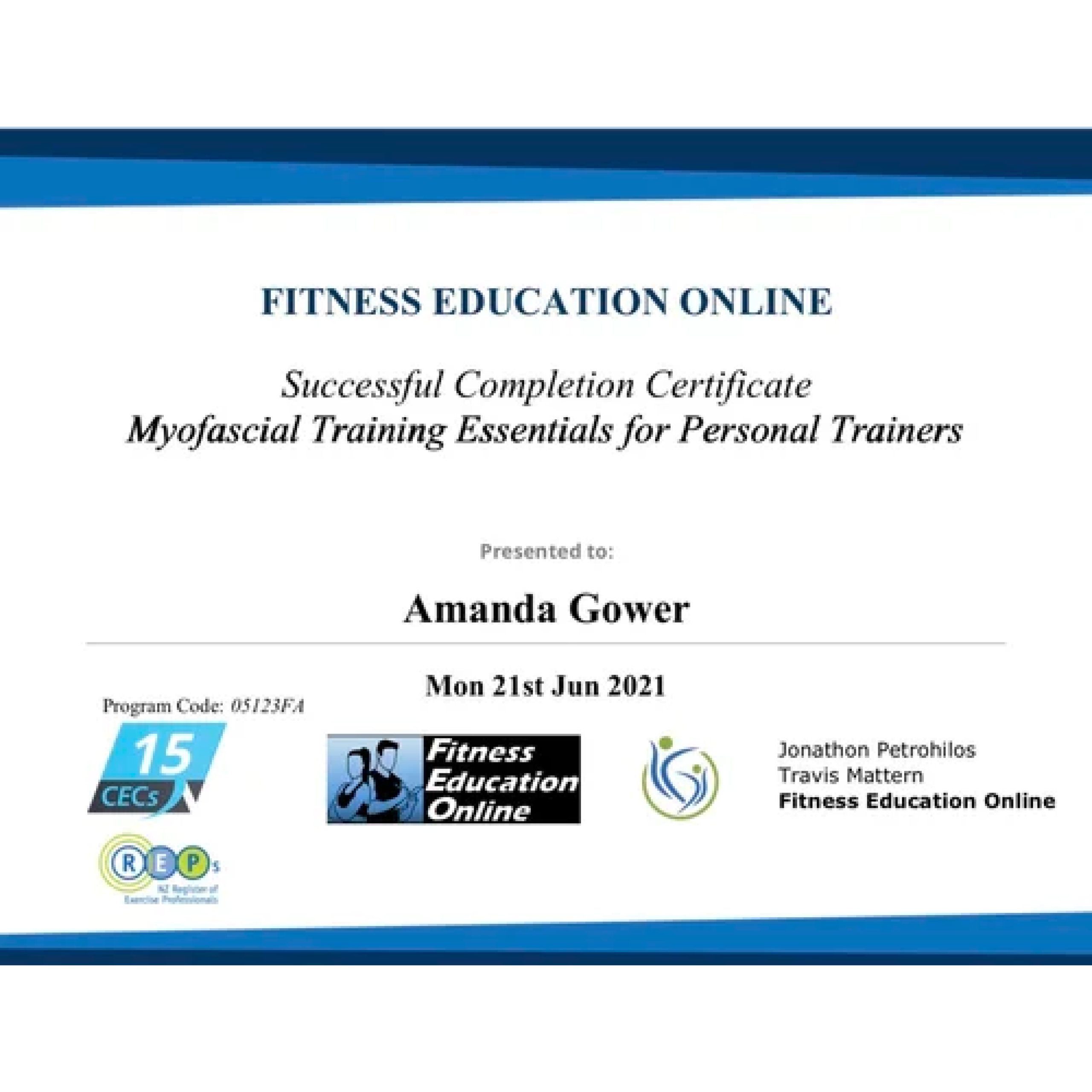 Qualifications -05